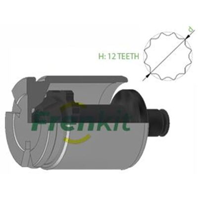Frenkit Kolben Bremssattel 38mm Hinten Passend Für Ford Galaxy S-max Mazda 6 Vol: Frenkit Kolben Bremssattel 38mm Hinten Passend Für Ford Galaxy S-max Mazda 6 Vol: