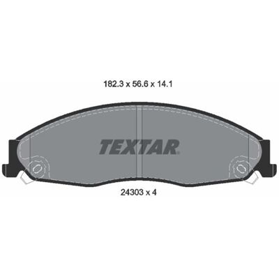 Textar Q+ Bremsbeläge Satz Vorderachse Passend Für Cadillac Cts Sts 2430301: Bremsbelagsatz, Scheibenbremse A.b.s.: 38921 Ashika: 5000014 Blue Print: Textar Q+ Bremsbeläge Satz Vorderachse Passend Für Cadillac Cts Sts 2430301: Bremsbelagsatz, Scheibenbremse A.b.s.: 38921 Ashika: 5000014 Blue Print: