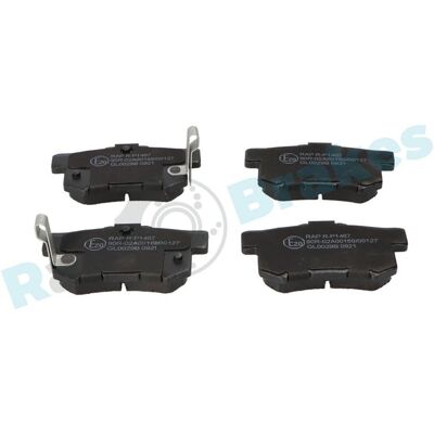 Rap Brakes Bremsbeläge Satz Hinten Passend Für Honda Accord Civic Legend Prelude: Bremsbelagsatz, Scheibenbremse A.b.s.: 36712 A.b.s.: 36757 A.b.s.: 3 Rap Brakes Bremsbeläge Satz Hinten Passend Für Honda Accord Civic Legend Prelude: Bremsbelagsatz, Scheibenbremse A.b.s.: 36712 A.b.s.: 36757 A.b.s.: 3
