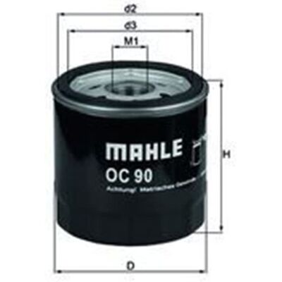 KNECHT - OC4053 - Durchmesser 76,2 mm - Ölfilter KNECHT - OC4053 - Durchmesser 76,2 mm - Ölfilter