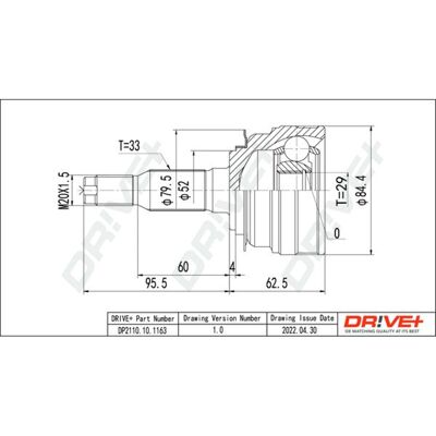 Dr!ve+ Antriebswellengelenk Satz Radseitig Passend Für Daewoo Espero Rezzo: Gelenksatz, Antriebswelle Ackoja: A510026 Ashika: 620ww19 Ashika: 620ww25 Dr!ve+ Antriebswellengelenk Satz Radseitig Passend Für Daewoo Espero Rezzo: Gelenksatz, Antriebswelle Ackoja: A510026 Ashika: 620ww19 Ashika: 620ww25