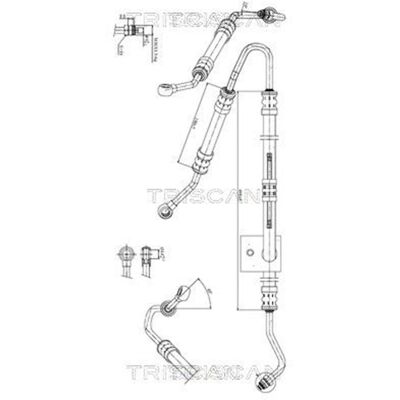 Triscan Hydraulikschlauch Servoschlauch Passend Für Bmw 5 8516 11001: Hydraulikschlauch, Lenkung Aic: 58517 Bmw: 32411093119 Bmw: 32411093903 Bmw: 324 Triscan Hydraulikschlauch Servoschlauch Passend Für Bmw 5 8516 11001: Hydraulikschlauch, Lenkung Aic: 58517 Bmw: 32411093119 Bmw: 32411093903 Bmw: 324