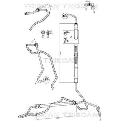 Triscan Hydraulikschlauch Servoschlauch Passend Für Bmw 5 8516 11009: Hydraulikschlauch, Lenkung Aic: 58700 Bmw: 32416761481 Triscan: 851611009 Triscan Hydraulikschlauch Servoschlauch Passend Für Bmw 5 8516 11009: Hydraulikschlauch, Lenkung Aic: 58700 Bmw: 32416761481 Triscan: 851611009