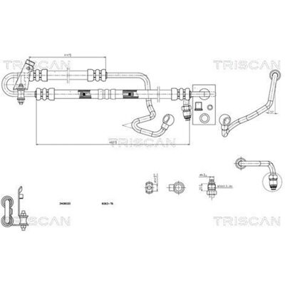 Triscan Hydraulikschlauch Servoschlauch Passend Für Bmw 3 8516 11013: Hydraulikschlauch, Lenkung Aic: 54943 Aic: 58476 Bmw: 32411094949 Bmw: 324167501 Triscan Hydraulikschlauch Servoschlauch Passend Für Bmw 3 8516 11013: Hydraulikschlauch, Lenkung Aic: 54943 Aic: 58476 Bmw: 32411094949 Bmw: 324167501