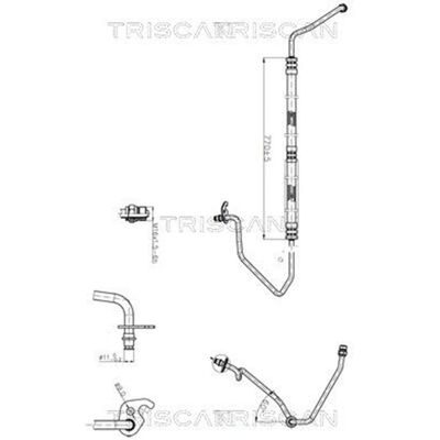Triscan Hydraulikschlauch Servoschlauch Passend Für Ford Mondeo 8516 16017: Hydraulikschlauch, Lenkung Aic: 58412 Esen Skv: 10skv888 Ford: 1204449 For Triscan Hydraulikschlauch Servoschlauch Passend Für Ford Mondeo 8516 16017: Hydraulikschlauch, Lenkung Aic: 58412 Esen Skv: 10skv888 Ford: 1204449 For