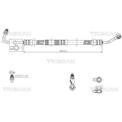 Triscan Hydraulikschlauch Servoschlauch Passend Für Bmw 5er E39 8516 11020: Hydraulikschlauch, Lenkung Aic: 58504 Bmw: 32416750197 Bmw: 32416765300 Es Triscan Hydraulikschlauch Servoschlauch Passend Für Bmw 5er E39 8516 11020: Hydraulikschlauch, Lenkung Aic: 58504 Bmw: 32416750197 Bmw: 32416765300 Es