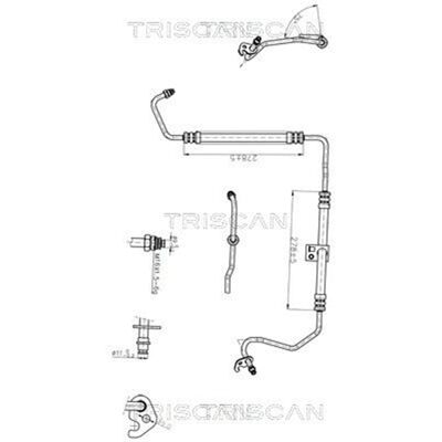 Triscan Hydraulikschlauch Servoschlauch Passend Für Ford Transit 8516 16045: Hydraulikschlauch, Lenkung Aic: 58430 Esen Skv: 10skv878 Ford: 1438120 Fo Triscan Hydraulikschlauch Servoschlauch Passend Für Ford Transit 8516 16045: Hydraulikschlauch, Lenkung Aic: 58430 Esen Skv: 10skv878 Ford: 1438120 Fo