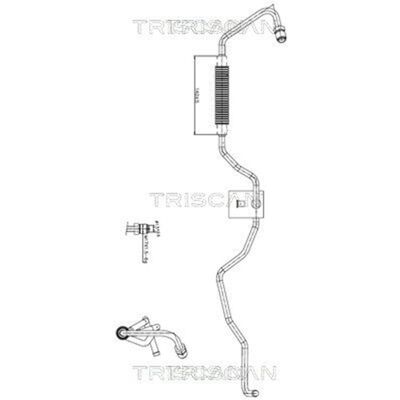 Triscan Hydraulikschlauch Servoschlauch Passend Für Toyota Avensis 8516 13002: Hydraulikschlauch, Lenkung Aic: 58496 Aic: 58695 Esen Skv: 10skv918 Fra Triscan Hydraulikschlauch Servoschlauch Passend Für Toyota Avensis 8516 13002: Hydraulikschlauch, Lenkung Aic: 58496 Aic: 58695 Esen Skv: 10skv918 Fra