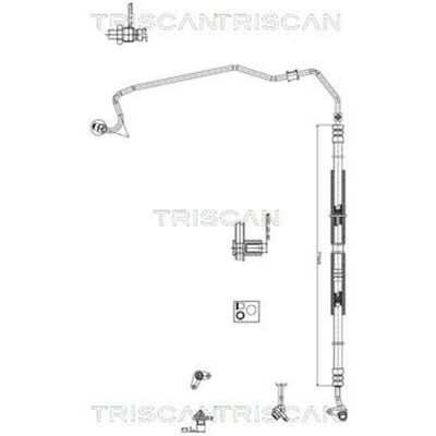 Triscan Hydraulikschlauch Servoschlauch Passend Für Honda Accord 8516 40002: Hydraulikschlauch, Lenkung Aic: 58525 Bogap: H3220100 Esen Skv: 54skv577 Triscan Hydraulikschlauch Servoschlauch Passend Für Honda Accord 8516 40002: Hydraulikschlauch, Lenkung Aic: 58525 Bogap: H3220100 Esen Skv: 54skv577