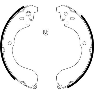 Hella Bremsbackensatz 229mm Passend Für Chrysler Sebring Dodge Avenger Caliber: Bremsbackensatz A.b.s.: 9347 Amc: 04495bz100 Amc: 04495bz131 Amc: 0519 Hella Bremsbackensatz 229mm Passend Für Chrysler Sebring Dodge Avenger Caliber: Bremsbackensatz A.b.s.: 9347 Amc: 04495bz100 Amc: 04495bz131 Amc: 0519