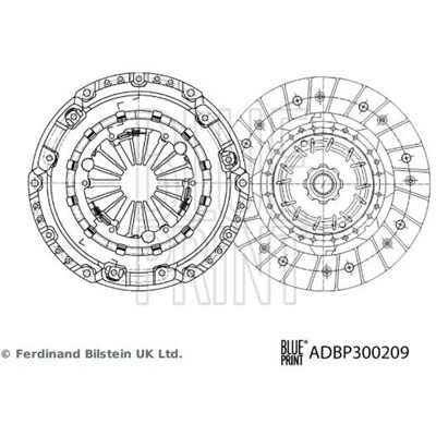 BLUE PRINT ADBP300209 - Kupplungssatz OEM für FIAT BLUE PRINT ADBP300209 - Kupplungssatz OEM für FIAT