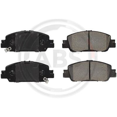 A.b.s. Bremsbeläge Satz Vorderachse Passend Für Honda Civic E 35463: Bremsbelagsatz, Scheibenbremse A.b.s.: 35463 Ashika: 5004456 Bosch: 0986460017 Ci A.b.s. Bremsbeläge Satz Vorderachse Passend Für Honda Civic E 35463: Bremsbelagsatz, Scheibenbremse A.b.s.: 35463 Ashika: 5004456 Bosch: 0986460017 Ci