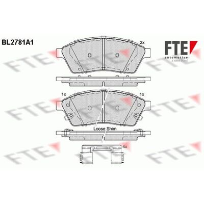 Fte Bremsbeläge Satz Vorderachse Passend Für Cadillac Srx 9011079: Bremsbelagsatz, Scheibenbremse Ashika: 500ww29 Brembo: P09009 Cadillac: 20872587 Ca Fte Bremsbeläge Satz Vorderachse Passend Für Cadillac Srx 9011079: Bremsbelagsatz, Scheibenbremse Ashika: 500ww29 Brembo: P09009 Cadillac: 20872587 Ca