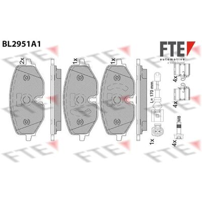 Fte Bremsbeläge Satz Vorne Passend Für Audi A3 Cupra Leon Ford Tourneo Transit S: Bremsbelagsatz, Scheibenbremse A.b.s.: 35311 Abakus: 23101383 Aisin: Fte Bremsbeläge Satz Vorne Passend Für Audi A3 Cupra Leon Ford Tourneo Transit S: Bremsbelagsatz, Scheibenbremse A.b.s.: 35311 Abakus: 23101383 Aisin: