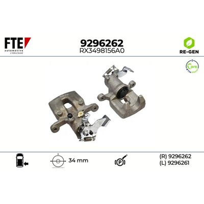 Fte Bremssattel Hinterachse Rechts Passend Für Kia Soul 9296262: Bremssattel A.b.s.: 730712 Abakus: 13105216 Ashika: Cal1523rjm Brembo: F00013 Budweg Fte Bremssattel Hinterachse Rechts Passend Für Kia Soul 9296262: Bremssattel A.b.s.: 730712 Abakus: 13105216 Ashika: Cal1523rjm Brembo: F00013 Budweg
