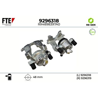 Fte Bremssattel Vorderachse Links Passend Für Smart Forfour Fortwo 9296318: Bremssattel A.b.s.: 432211 Ate: 24348199595 Brembo: F28154 Budweg Caliper: Fte Bremssattel Vorderachse Links Passend Für Smart Forfour Fortwo 9296318: Bremssattel A.b.s.: 432211 Ate: 24348199595 Brembo: F28154 Budweg Caliper: