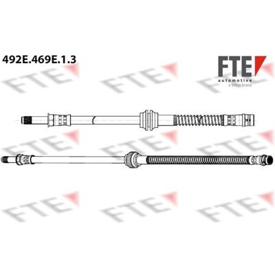 Fte Bremsschlauch Vorderachse Passend Für Mercedes-benz Cls E-klasse 9240702: Bremsschlauch A.b.s.: Sl6712 Ate: 24514004883 Bogap: C3124146 Bosch: 198 Fte Bremsschlauch Vorderachse Passend Für Mercedes-benz Cls E-klasse 9240702: Bremsschlauch A.b.s.: Sl6712 Ate: 24514004883 Bogap: C3124146 Bosch: 198