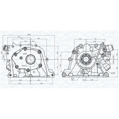 MAGNETI MARELLI 351516000127 Motorölpumpe - Motorölpumpe für Ford und Mazda MAGNETI MARELLI 351516000127 Motorölpumpe - Motorölpumpe für Ford und Mazda
