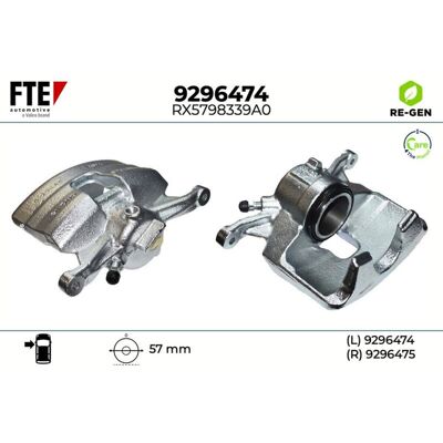 Fte Bremssattel Vorne Links Passend Für Audi A3 Vw Caddy Golf Cupra Leon Seat Le: Bremssattel A.b.s.: 424271 Abakus: 13105257 Audi: 5wa615123 Brembo: Fte Bremssattel Vorne Links Passend Für Audi A3 Vw Caddy Golf Cupra Leon Seat Le: Bremssattel A.b.s.: 424271 Abakus: 13105257 Audi: 5wa615123 Brembo: