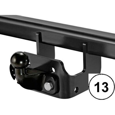 Acps-oris Starre Anhängerkupplung + 13-pol. E-satz Passend Für Ford Transit: Acps-oris Starre Anhängerkupplung + 13-pol. E-satz Passend Für Ford Transit: