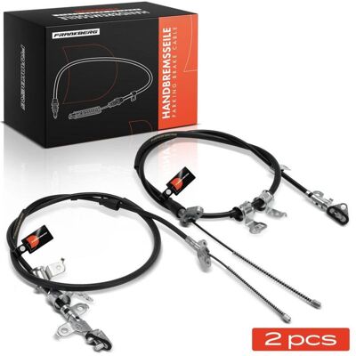 Frankberg 2x Handbremsseile L+r Passend Für Daihatsu Terios Trommelbremse: Seilzug, Feststellbremse A.b.s.: K14851 A.b.s.: K14861 Ashika: 13106643l As Frankberg 2x Handbremsseile L+r Passend Für Daihatsu Terios Trommelbremse: Seilzug, Feststellbremse A.b.s.: K14851 A.b.s.: K14861 Ashika: 13106643l As