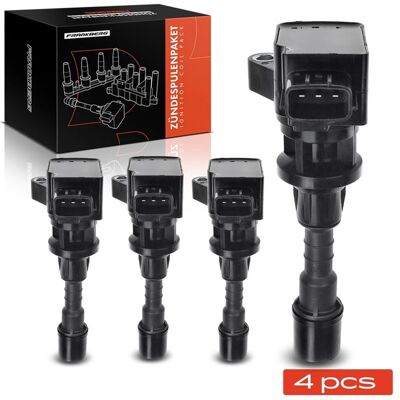 Frankberg 4x Zündspule Passend Für Mazda 5 6 Mx-5 5481fb0015382: Zündspule Astemo: 2503959 Bbt: Ic17103 Blue Print: Adm51494 Bogap: M8648105 Borgwarne Frankberg 4x Zündspule Passend Für Mazda 5 6 Mx-5 5481fb0015382: Zündspule Astemo: 2503959 Bbt: Ic17103 Blue Print: Adm51494 Bogap: M8648105 Borgwarne