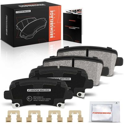 Frankberg Bremsbeläge Satz Hinten Passend Für Chevrolet Malibu Opel Insignia Saa: Bremsbelagsatz, Scheibenbremse A.b.s.: 37729 Abakus: 23102050 Aisin: Frankberg Bremsbeläge Satz Hinten Passend Für Chevrolet Malibu Opel Insignia Saa: Bremsbelagsatz, Scheibenbremse A.b.s.: 37729 Abakus: 23102050 Aisin: