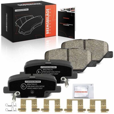Frankberg Bremsbeläge Satz Hinten Passend Für Citroën C4 Mazda 6 Mitsubishi Asx: Bremsbelagsatz, Scheibenbremse A.b.s.: 37975 Abakus: 23102088 Aisin: Frankberg Bremsbeläge Satz Hinten Passend Für Citroën C4 Mazda 6 Mitsubishi Asx: Bremsbelagsatz, Scheibenbremse A.b.s.: 37975 Abakus: 23102088 Aisin: