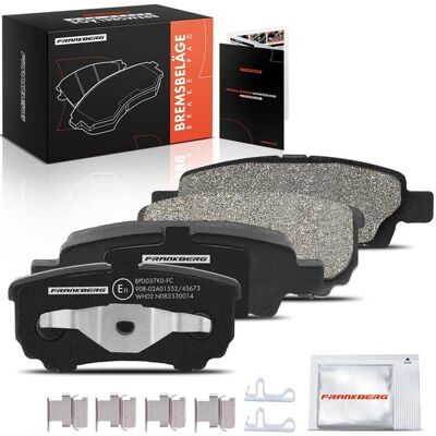 Frankberg Bremsbeläge Satz Hinten Passend Für Chrysler Sebring Dodge Avenger Cal: Bremsbelagsatz, Scheibenbremse A.b.s.: 37199 A.b.s.: 37384 Abakus: 2 Frankberg Bremsbeläge Satz Hinten Passend Für Chrysler Sebring Dodge Avenger Cal: Bremsbelagsatz, Scheibenbremse A.b.s.: 37199 A.b.s.: 37384 Abakus: 2