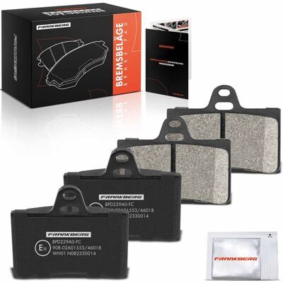 Frankberg Bremsbeläge Satz Hinten Passend Für Citroën C5: Bremsbelagsatz, Scheibenbremse A.b.s.: 37276 Abakus: 23102066 Aisin: Bpci2003 Ap Xenergy: X4 Frankberg Bremsbeläge Satz Hinten Passend Für Citroën C5: Bremsbelagsatz, Scheibenbremse A.b.s.: 37276 Abakus: 23102066 Aisin: Bpci2003 Ap Xenergy: X4