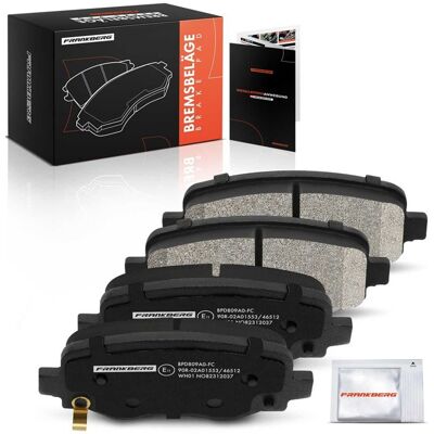 Frankberg Bremsbeläge Satz Hinten Passend Für Fiat 500x Jeep Compass Renegade: Bremsbelagsatz, Scheibenbremse A.b.s.: 35039 Abakus: 23102233 Aisin: Bp Frankberg Bremsbeläge Satz Hinten Passend Für Fiat 500x Jeep Compass Renegade: Bremsbelagsatz, Scheibenbremse A.b.s.: 35039 Abakus: 23102233 Aisin: Bp