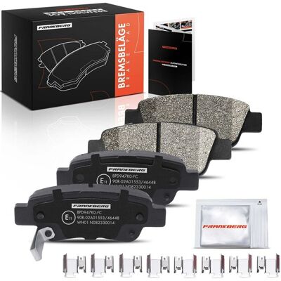 Frankberg Bremsbeläge Satz Hinten Passend Für Honda Cr-v: Bremsbelagsatz, Scheibenbremse A.b.s.: 37651 Abakus: 23102101 Ackoja: A260093 Aisin: Bpho200 Frankberg Bremsbeläge Satz Hinten Passend Für Honda Cr-v: Bremsbelagsatz, Scheibenbremse A.b.s.: 37651 Abakus: 23102101 Ackoja: A260093 Aisin: Bpho200