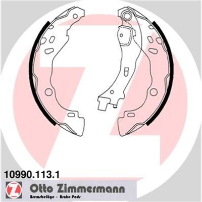 Zimmermann Bremsbackensatz für Citroën C2, C3, Lancia Ypsilon - Bremsbacken Zimmermann Bremsbackensatz für Citroën C2, C3, Lancia Ypsilon - Bremsbacken