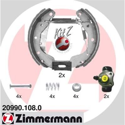 Zimmermann Kit Z 20990.108.0 - Bremsen-Set Zimmermann Kit Z 20990.108.0 - Bremsen-Set