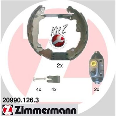 Zimmermann Bremsbackensatz Vormontiert 203mm Passend Für Ford Focus: Bremsbackensatz A.b.s.: 9054 Abakus: 23105033 Ap Xenergy: X50252 Ashika: 55000303 Zimmermann Bremsbackensatz Vormontiert 203mm Passend Für Ford Focus: Bremsbackensatz A.b.s.: 9054 Abakus: 23105033 Ap Xenergy: X50252 Ashika: 55000303