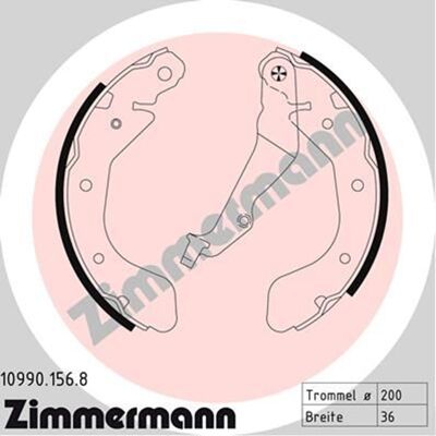 Zimmermann Bremsbackensatz 200mm Passend Für Chevrolet Aveo Spark Daewoo Kalos: Bremsbackensatz A.b.s.: 9158 Abakus: 23105028 Ap Xenergy: X50382 Ashik Zimmermann Bremsbackensatz 200mm Passend Für Chevrolet Aveo Spark Daewoo Kalos: Bremsbackensatz A.b.s.: 9158 Abakus: 23105028 Ap Xenergy: X50382 Ashik