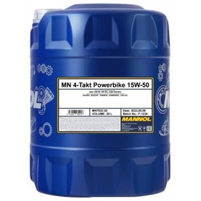 Mannol 7832 4-Takt Powerbike Motoröl - Motoröl Mannol 7832 4-Takt Powerbike Motoröl - Motoröl