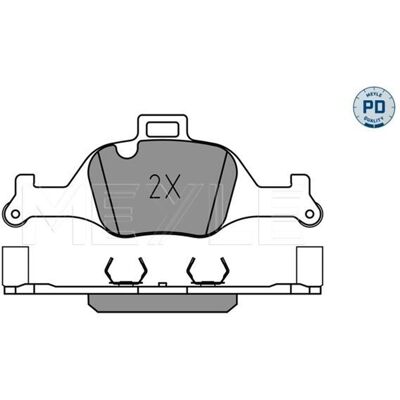 Meyle BMW Vorderbremssatz - Für 3, 5, 6, 7, X3, X4, X5, X6 Meyle BMW Vorderbremssatz - Für 3, 5, 6, 7, X3, X4, X5, X6