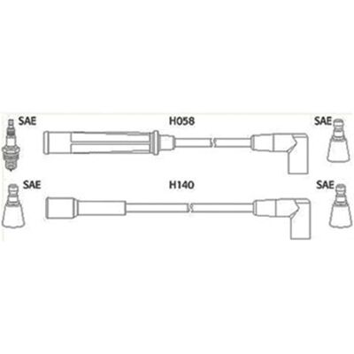 Hitachi 134360 Zündkabelsatz - Zündsystem Hitachi 134360 Zündkabelsatz - Zündsystem