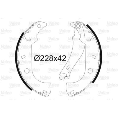 Valeo Bremsbacken 228mm Passend Für Alfa 145 146 Fiat Fiorino Marea Tempra Tipo: Bremsbackensatz A.b.s.: 8832 Alfa Romeo: 60810038 Ap Xenergy: X50205 Valeo Bremsbacken 228mm Passend Für Alfa 145 146 Fiat Fiorino Marea Tempra Tipo: Bremsbackensatz A.b.s.: 8832 Alfa Romeo: 60810038 Ap Xenergy: X50205
