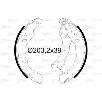 Valeo Bremsbacken Satz 203mm Passend Für Citroën C2 C3 Lancia Ypsilon Peugeot 10: Bremsbackensatz A.b.s.: 9174 Abakus: 23105052 Ap Xenergy: X50379 Ara Valeo Bremsbacken Satz 203mm Passend Für Citroën C2 C3 Lancia Ypsilon Peugeot 10: Bremsbackensatz A.b.s.: 9174 Abakus: 23105052 Ap Xenergy: X50379 Ara