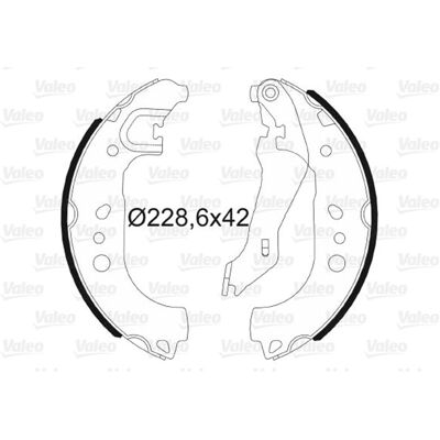 Valeo Bremsbacken Satz 230mm Passend Für Seat Toledo Skoda Rapid Roomster: Bremsbackensatz A.b.s.: 9366 Ap Xenergy: X50231 Ap Xenergy: X50731 Ashika: Valeo Bremsbacken Satz 230mm Passend Für Seat Toledo Skoda Rapid Roomster: Bremsbackensatz A.b.s.: 9366 Ap Xenergy: X50231 Ap Xenergy: X50731 Ashika: