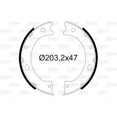 Valeo Bremsbacken Satz Handbremsbacken Passend Für Nissan Patrol 564058: Bremsbackensatz, Feststellbremse A.b.s.: 9259 Ashika: 5501111 Brembo: S56535 Valeo Bremsbacken Satz Handbremsbacken Passend Für Nissan Patrol 564058: Bremsbackensatz, Feststellbremse A.b.s.: 9259 Ashika: 5501111 Brembo: S56535