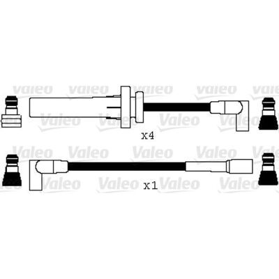Valeo 5 Zündkabel Zündleitungssatz Passend Für Dodge Neon Plymouth Neon Voyager: Valeo 5 Zündkabel Zündleitungssatz Passend Für Dodge Neon Plymouth Neon Voyager: