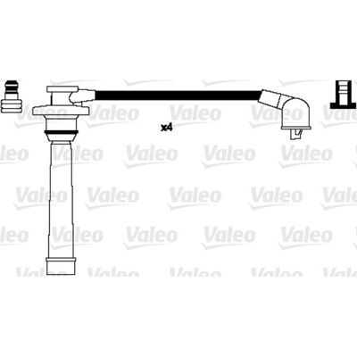 Valeo 4 Zündkabel Zündleitungssatz Passend Für Mitsubishi Space 346081: Zündleitungssatz Blue Print: Adc41624 Bosch: 0986357272 Bremi: 500142 Era: 883 Valeo 4 Zündkabel Zündleitungssatz Passend Für Mitsubishi Space 346081: Zündleitungssatz Blue Print: Adc41624 Bosch: 0986357272 Bremi: 500142 Era: 883