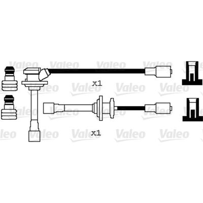 Valeo Zündkabelsatz - 346083 - Passend für Kia Carens, Clarus, Sephia, Shuma Valeo Zündkabelsatz - 346083 - Passend für Kia Carens, Clarus, Sephia, Shuma