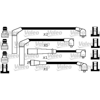 Valeo 5 Zündkabel Zündleitungssatz Passend Für Toyota Starlet 346442: Zündleitungssatz Blue Print: Adt31603 Bremi: 600279 Engitech: Ent910133 Era: 883 Valeo 5 Zündkabel Zündleitungssatz Passend Für Toyota Starlet 346442: Zündleitungssatz Blue Print: Adt31603 Bremi: 600279 Engitech: Ent910133 Era: 883