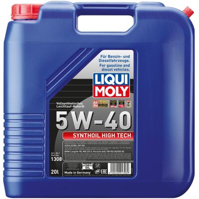 Liqui Moly 1308 - 20L Synthoil High Tech 5W-40 Motoröl Liqui Moly 1308 - 20L Synthoil High Tech 5W-40 Motoröl