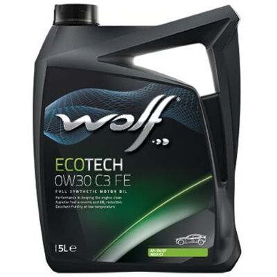 5l Flasche Wolf Ecotech 0w30 C3 Fe Motoröl 0w-30 Passend Für Bmw Longlife-04: 5l Flasche Wolf Ecotech 0w30 C3 Fe Motoröl 0w-30 Passend Für Bmw Longlife-04: