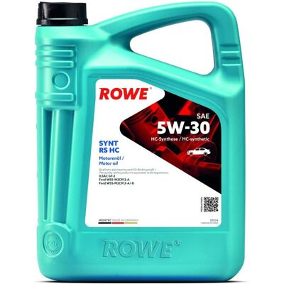 5l Rowe Hightec Synt Rs Sae 5w-30 Hc (20024) Motoröl Passend Für 5w-30 Ford: 5l Rowe Hightec Synt Rs Sae 5w-30 Hc (20024) Motoröl Passend Für 5w-30 Ford: